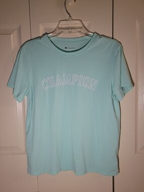 Champion Mint Green Crewneck Tee
